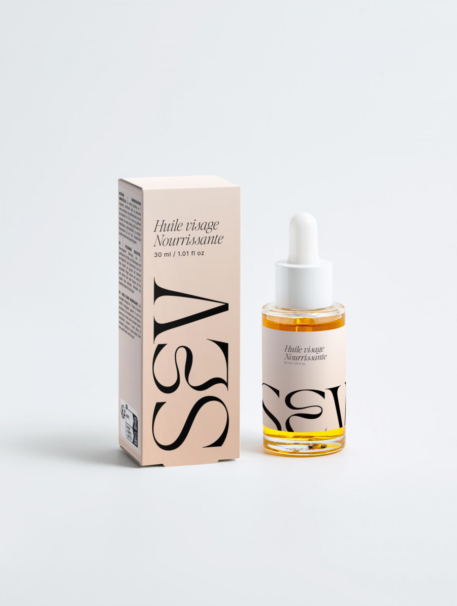 Huile visage nourrissante